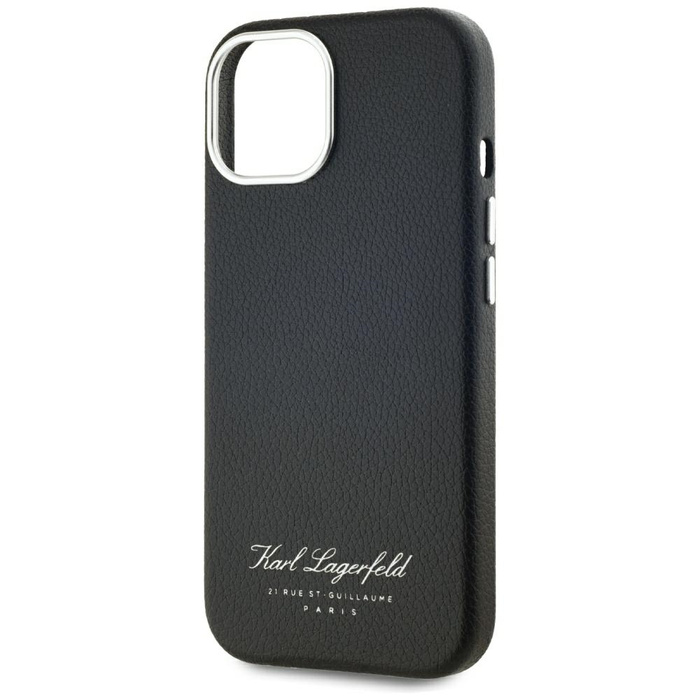 Etui Karl Lagerfeld hotel RSG do iPhone  15 czarny