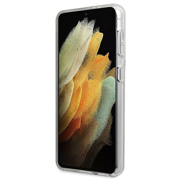 Case GUESS Samsung Galaxy S21 Plus Marble Black Hardcase