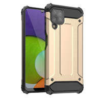 Hybridní Armor pancéřovaný hybridní pouzdro kryt Samsung Galaxy A22 4G zlatý