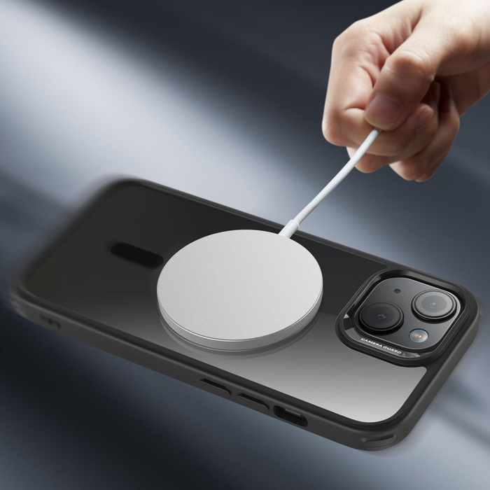 Obal Esr Ch Halolock MagSafe iPhone 15 Čirá/černá Case