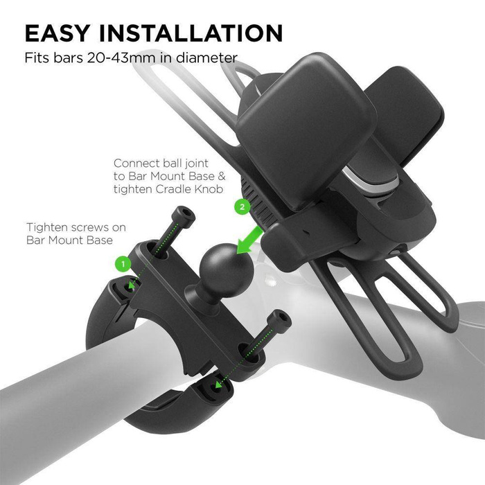  IOTTIE EASY ONE TOUCH 4 BIKE MOUNT