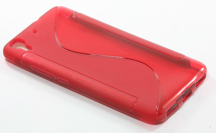 S-Line Huawei Ascend Y6 Cover Rouge Coque Silicone