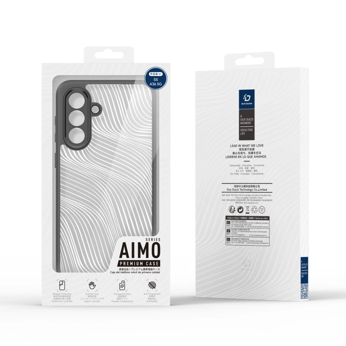 Dux Ducis Aimo Case für Samsung Galaxy A36 5G/A56 5G - Schwarz