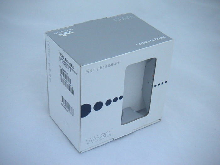 Caja de CD SONY ERICSSON W580i, 