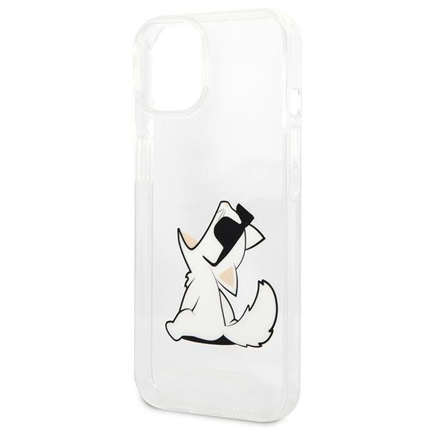 Hülle KARL LAGERFELD Apple iPhone 14 Plus Choupette Fun Klar Hartcase