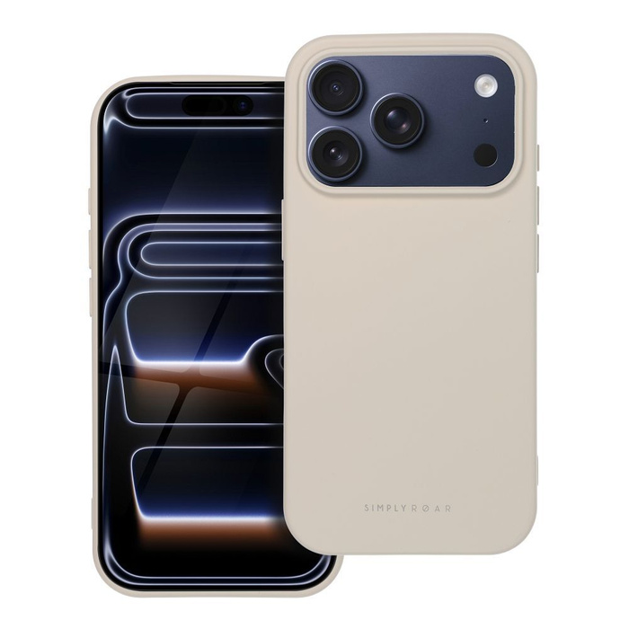 ROAR SPACE Hülle für IPHONE 17 Pro Creme