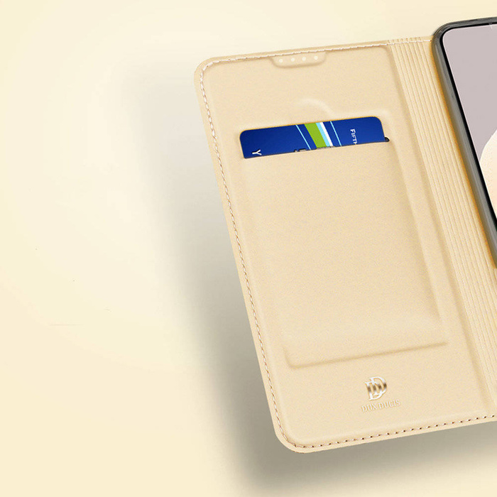Dux Ducis Skin Pro Hülle für Xiaomi Redmi Note 12 Cover Flip Card Wallet Stand Gold