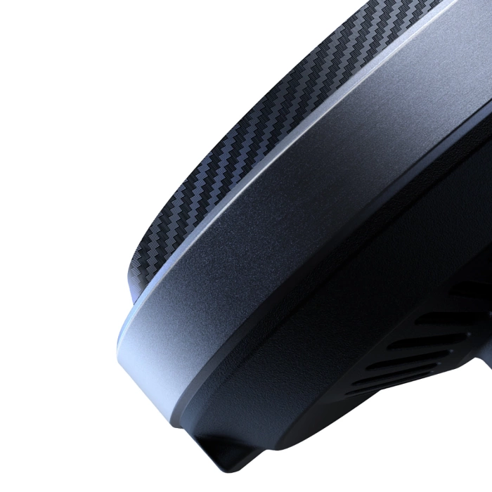 Joyroom car phone holder with wireless charger (MagSafe compatible) with air vent fan - black (JR-ZS387)