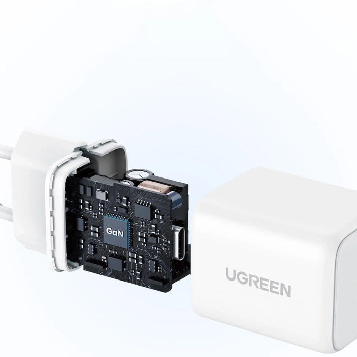 Ugreen X512 20W GaN 1x USB-C Wandladegerät - Weiß
