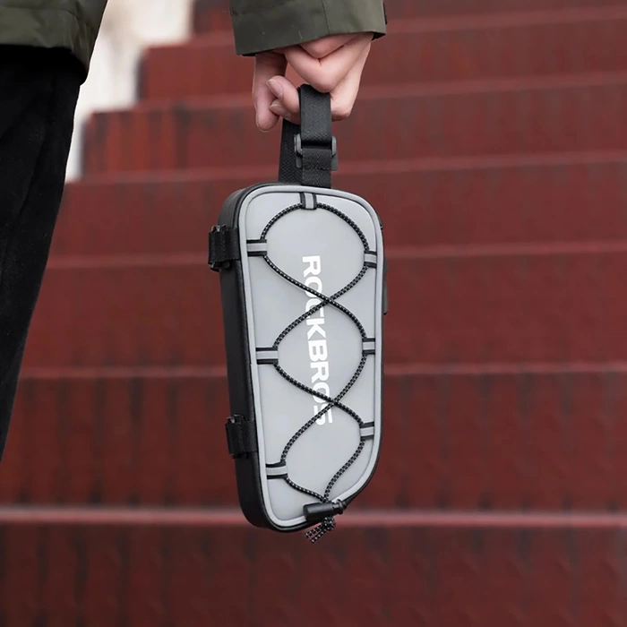 Rockbros 3012010901 Fahrradtasche für Rahmen 0,9 l - Silber