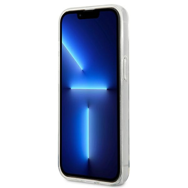 Case KARL LAGERFELD Apple iPhone 13 Mini Flower Iconic Karl Clear Case