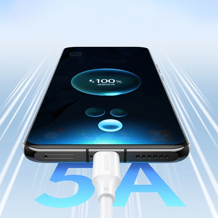 Cavo Ugreen US562 USB-C / USB-C PD 100W 2m - bianco