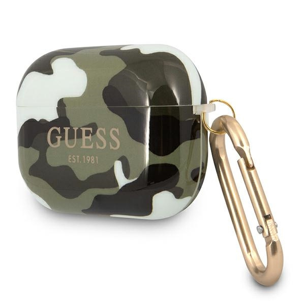 Case GUESS Apple AirPods Pro Camo Collection Khaki Case