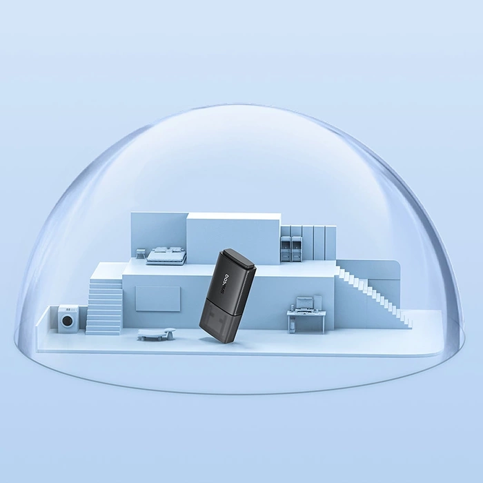 Baseus BS-OH170 650 Mbit/s 5 GHz USB-Netzwerkkarte – Schwarz