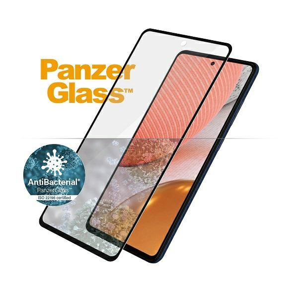PanzerGlass E2E Microfracture Sam A72 A725 Case Friendly AntiBacterial schwarz/schwarz
