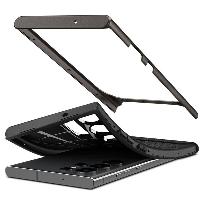 Obal Spigen Neo Hybrid Galaxy S23 Ultra Gunmetal Case