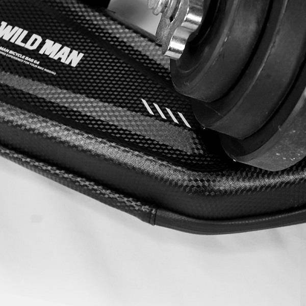Cover WILDMAN E4 Bike Frame Pannier Supporto Bicycle Black Black Case