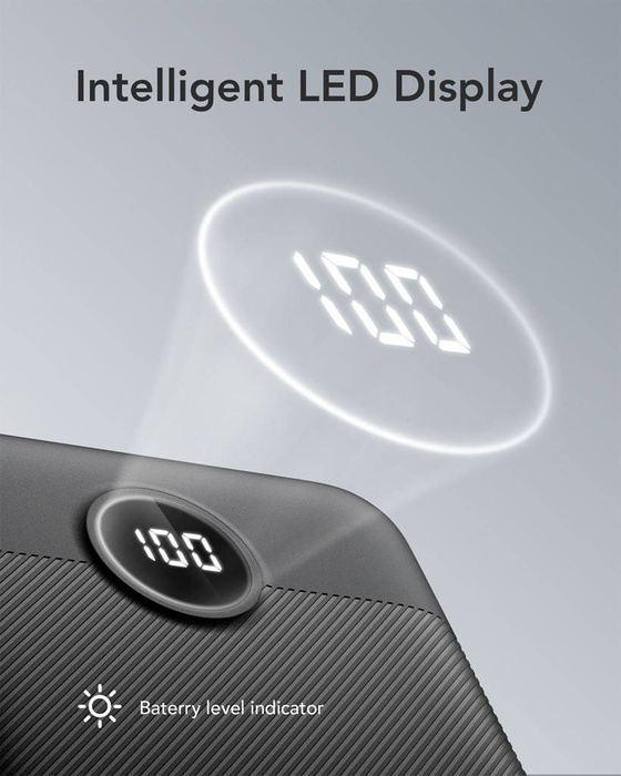 Powerbank Veger L20S (VP2039PD / W2039PD) PD QC3.0 2A 20000 mAh czarny