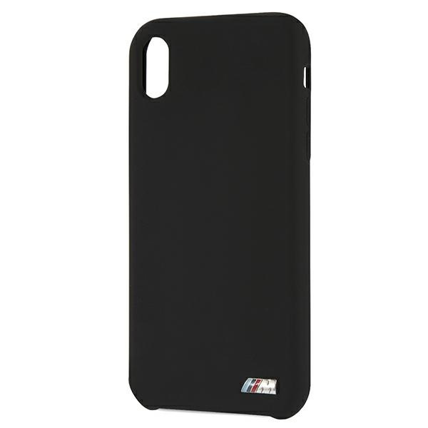 Case BMW BMHCI61MSILBK iPhone Xr black/black hardcase Silicone M Collection