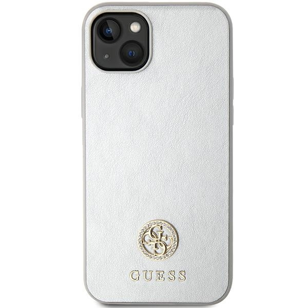 Guess GUHCP15MPS4DGPS iPhone 15 Plus 6.7" argent/argent durcase Strass Metal Logo