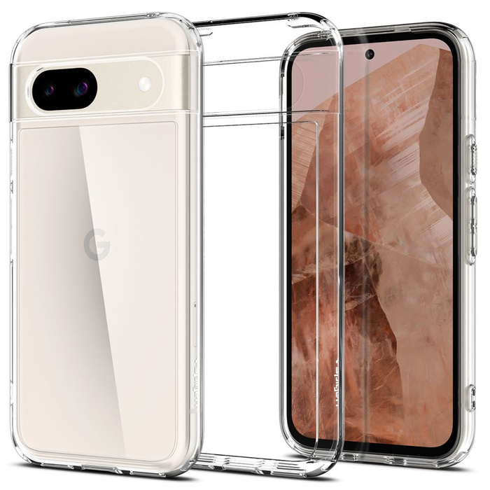 Case Spigen Ultra Hybrid Google Pixel 8a Crystal Clear