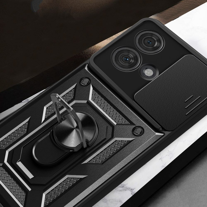 Obal Tech-protect Camshield Pro Motorola Edge 40 Neo Black Case