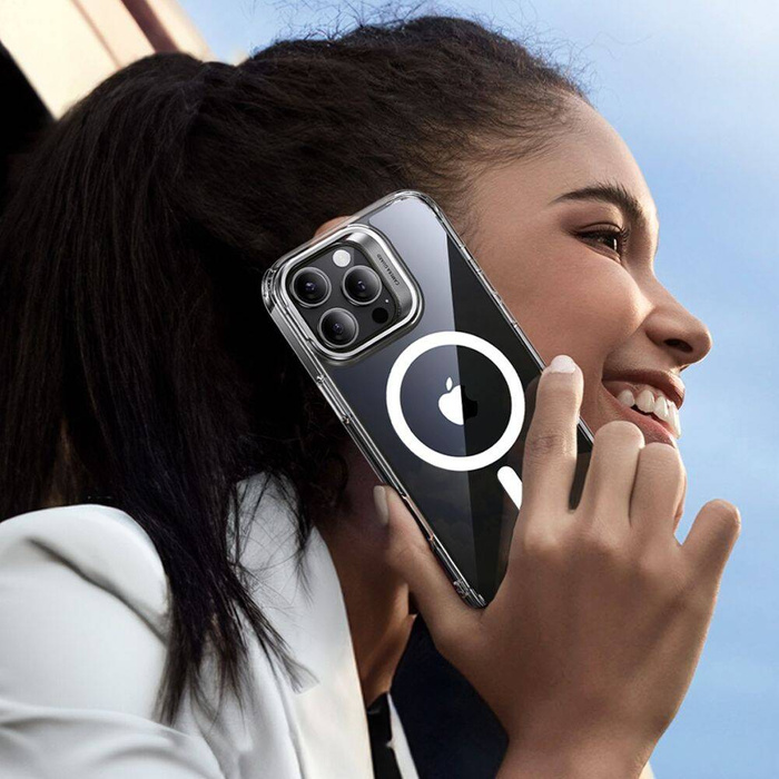 Etui ESR CLASSIC HYBRID KICKSTAND HALOLOCK MAGSAFE & TEMPERED GLASS IPHONE 16 PRO CLEAR