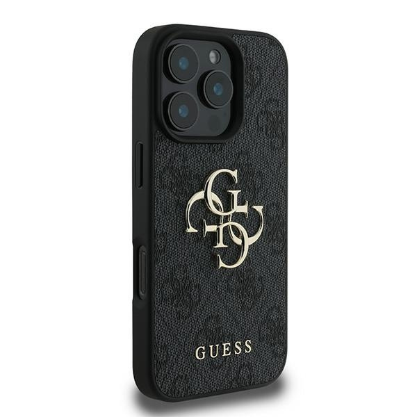 Etui Guess iPhone 16 Pro 6.3" czarny/black hardcase 4G Big Logo