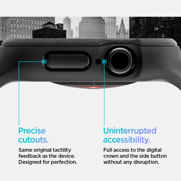 SPIGEN VAULT PRO APPLE WATCH 10 (46 MM) MATT SCHWARZ