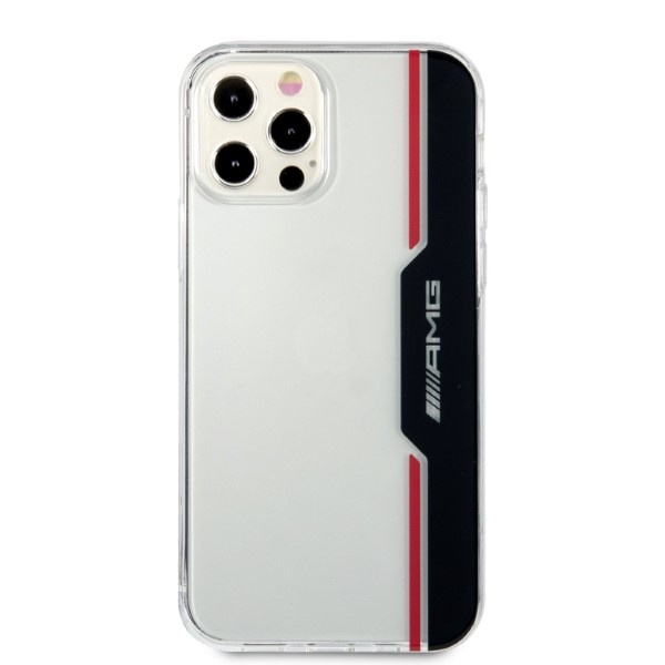 Cover AMG iPhone 12/12 Pro 6.1" trasparente durocase Elettroplacca verticale