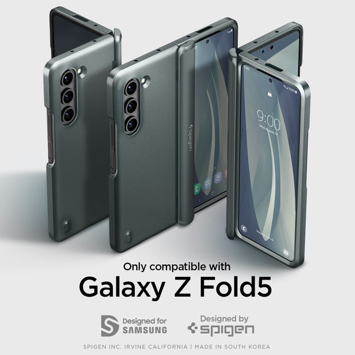 Case Spigen Slim Armor Pro Galaxy Z Fold 5 Abyss Green Case