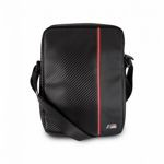 BMW Tablet 10 Carbon Red Stripe Tasche Schwarz