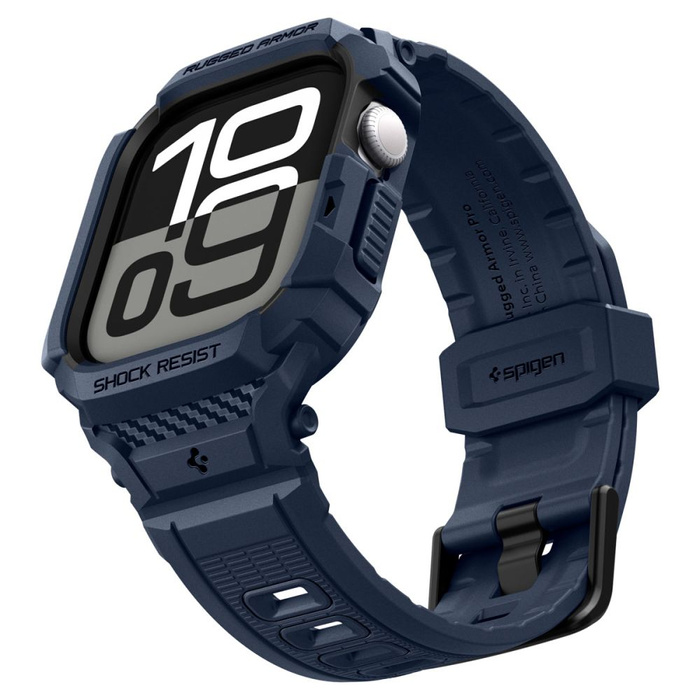 Spigen Rugged Armor "PRO" V2 Apple Watch 10 / 11 (42 MM) NAVY BLUE