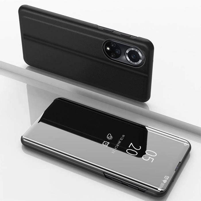 Clear View Case case for Huawei nova 9 flip cover black