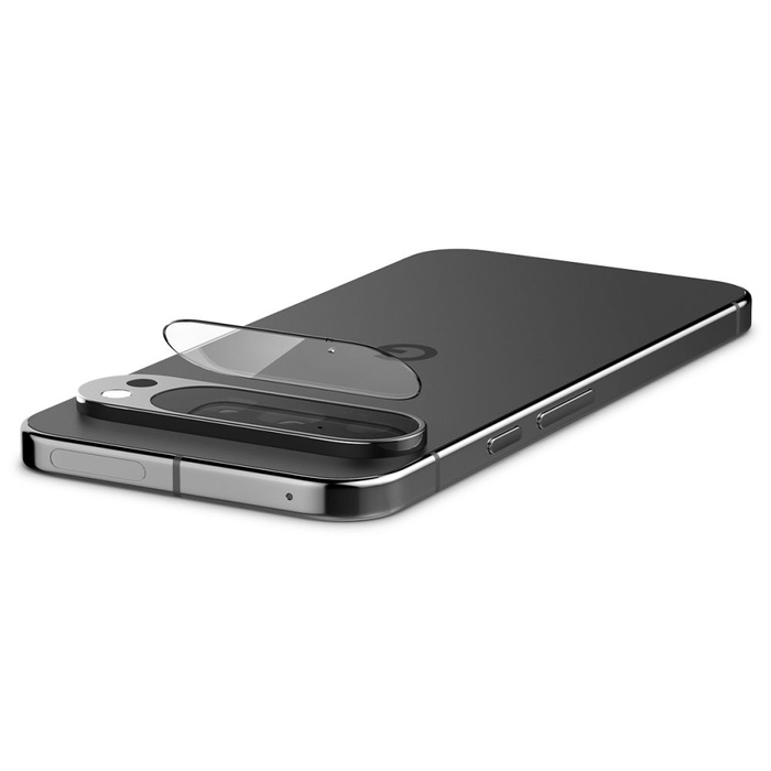 Spigen PROTECTOR DE CÁMARA OPTIK.TR "EZ FIT" PROTECTOR DE CÁMARA 2-PACK GOOGLE PIXEL 9 PRO XL CRYSTAL CLEAR