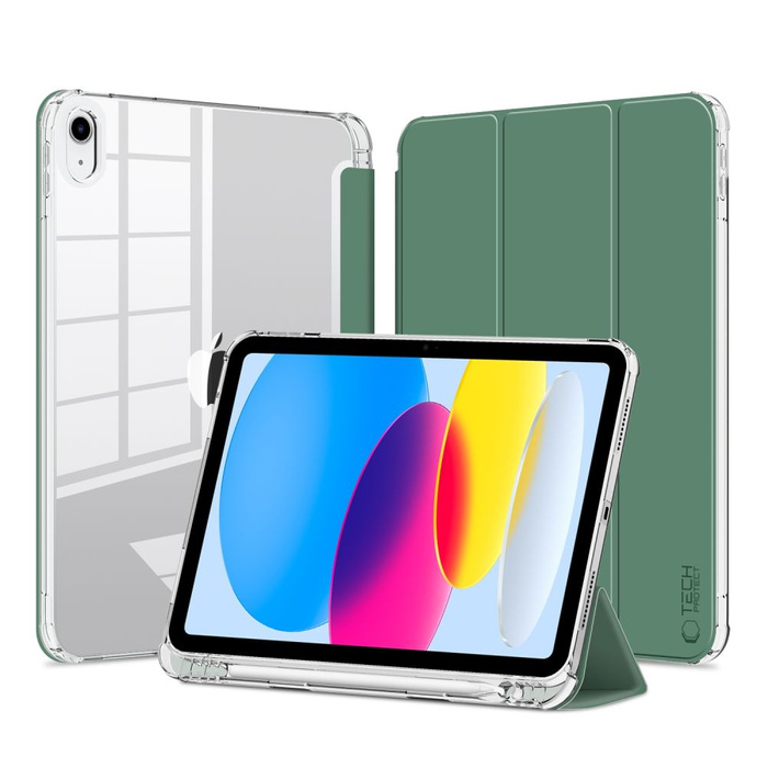 TECH-PROTECT SC PEN HYBRID IPad 10.9 2022 CACTUS GREEN