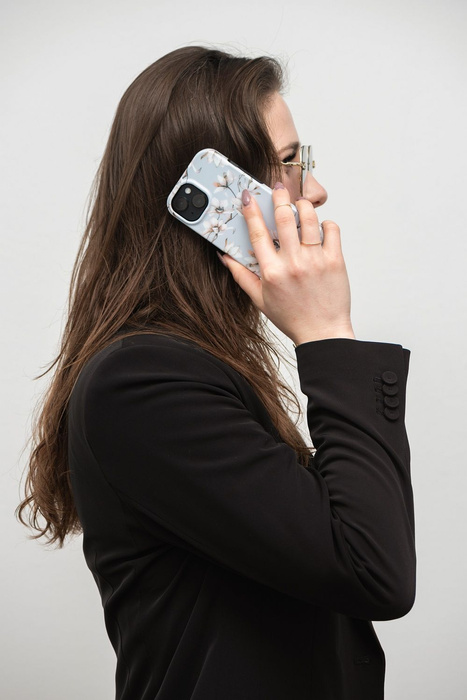 FORCELL F-PROTECT Mirage futerał kompatybilny z MagSafe do IPHONE 14 Plus spring flowers