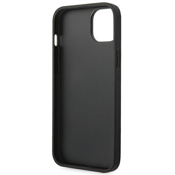 Karl Lagerfeld KLHCP14MSAKLHPK iPhone 14 Plus 6.7" hardcase black/black Saffiano Mono Metal Logo