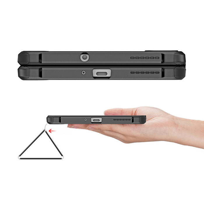 Dux Ducis Toby Armored Flip Smart Case per Realme Pad Mini con supporto per stilo Nero