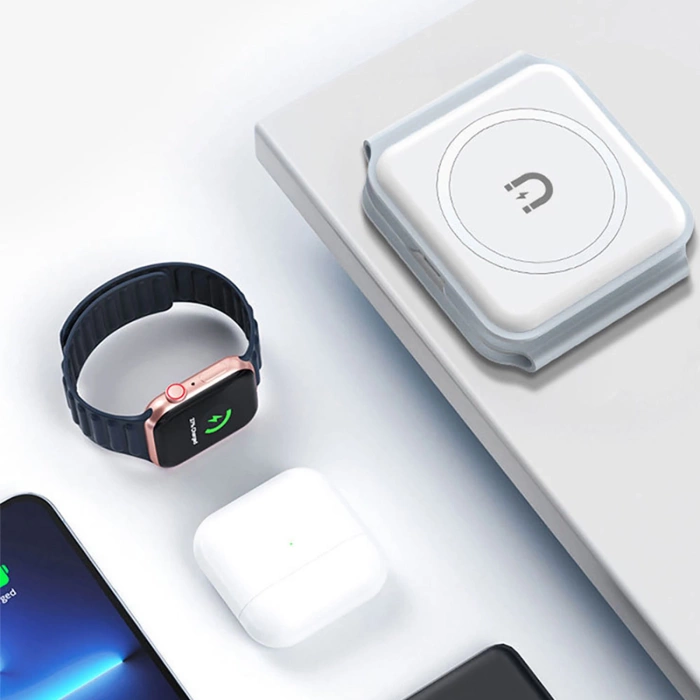 Dudao A11N 15W 3in1 inductive charger - white