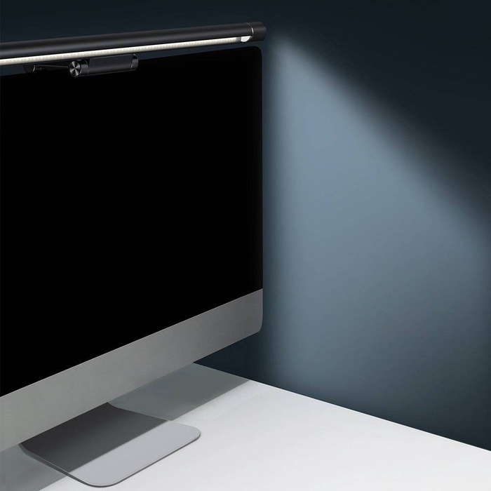Luce LED Baseus i-work per monitor da tavolo con illuminazione nera (DGIWK-P01)