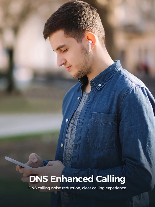 Cuffie wireless Bluetooth 5.3 TWS Joyroom Funpods Series JR-FB3 - bianche