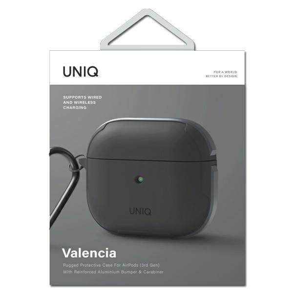 Uniq case Valencia AirPods 3 gray / gray Antimicrobial