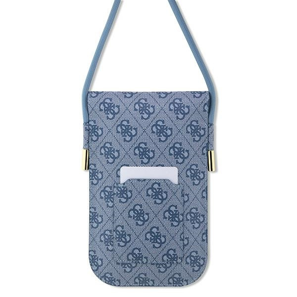 Guess Sac à main GUOWBP4SNSB bleu/bleu 4G Metal Script Logo