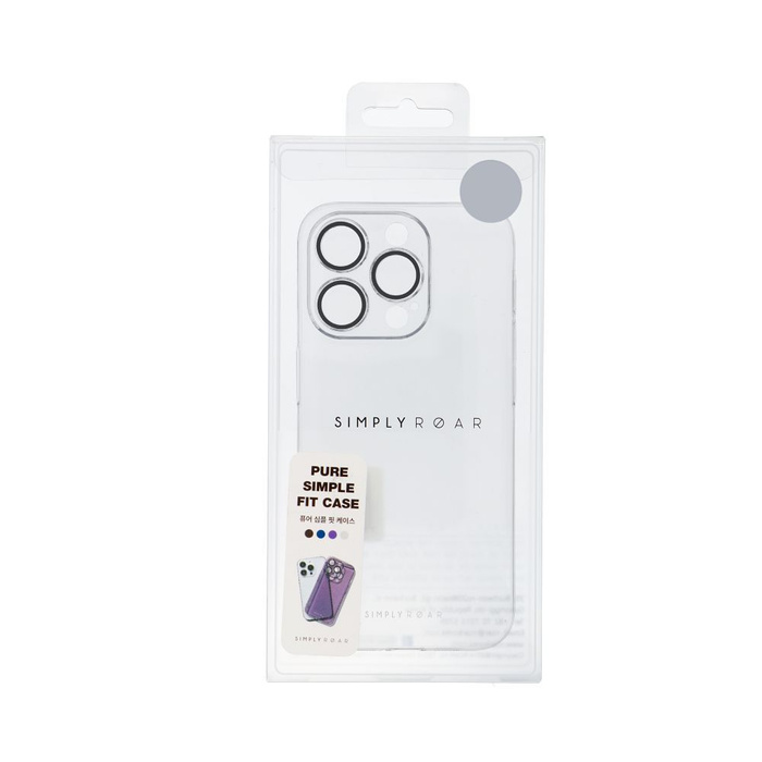 ROAR futerał PURE SIMPLE FIT do IPHONE 14 Pro Max Transparentny