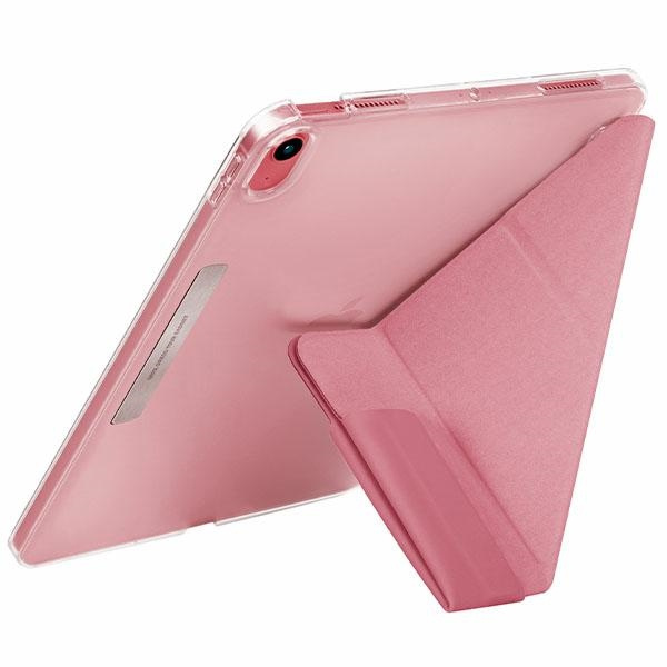 UNIQ case Camden iPad 10th gen (2022) pink/rouge pink Antimicrobial