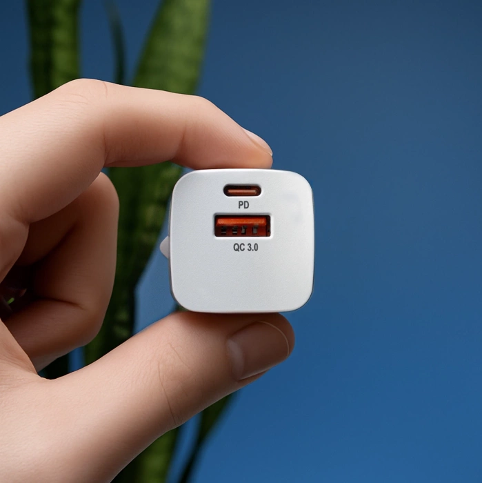 Wozinsky CMWCW 20W USB-C / USB-A Wandladegerät - Weiß