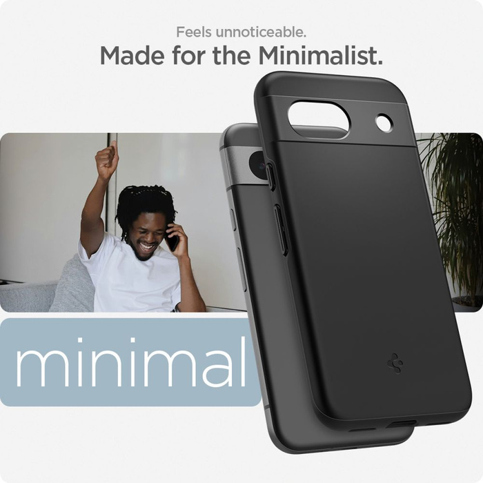 Funda Spigen Thin Fit Google Pixel 8a Negro