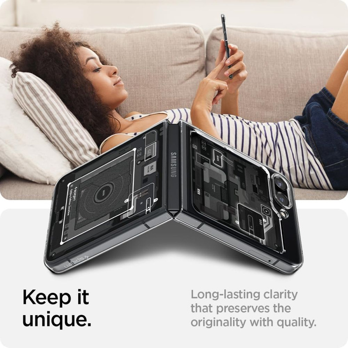Funda Spigen Airskin Galaxy Z Flip 5 Zero One Case
