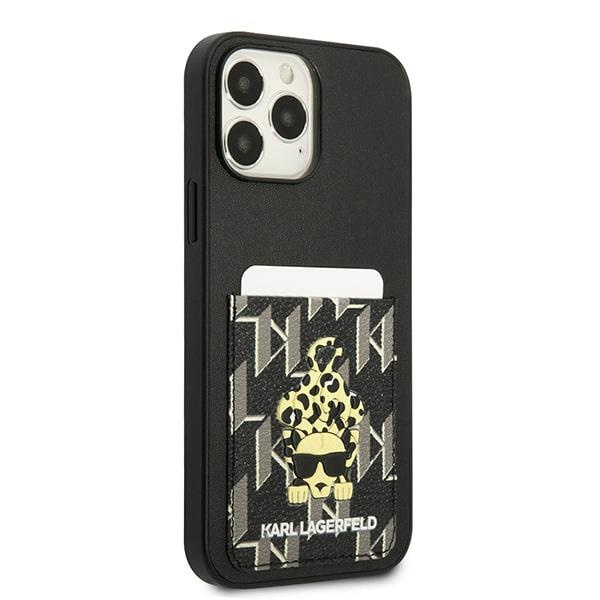 Case KARL LAGERFELD Apple iPhone 13 Pro Max Karlimals Cardslot Black Hardcase